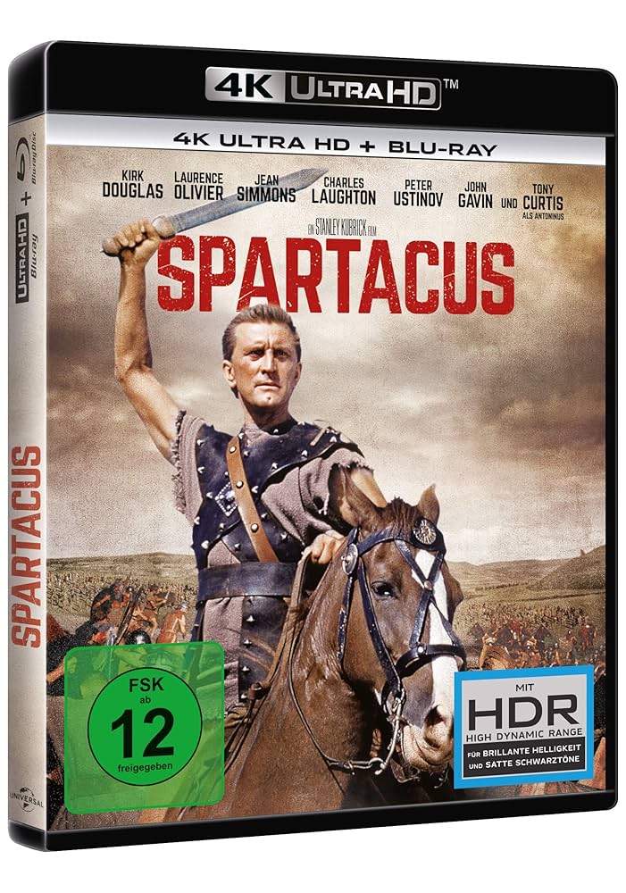 Amazon.co.jp | Spartacus 4K, 2 UHD-Blu-ray DVD・ブルーレイ